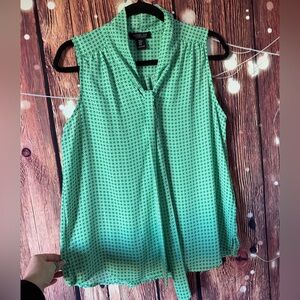 Rachel Zoe Mint Green Sleeveless Blouse